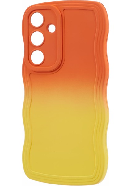 Samsung Galaxy S24+ Çift Renkli Kauçuklu Tpu Kılıfı Wavy Edge (Yurt Dışından)