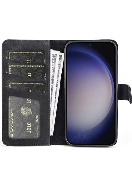 Samsung Galaxy S24+ Pu Deri Renk Standı Telefon Kapağı (Yurt Dışından) fiyatları