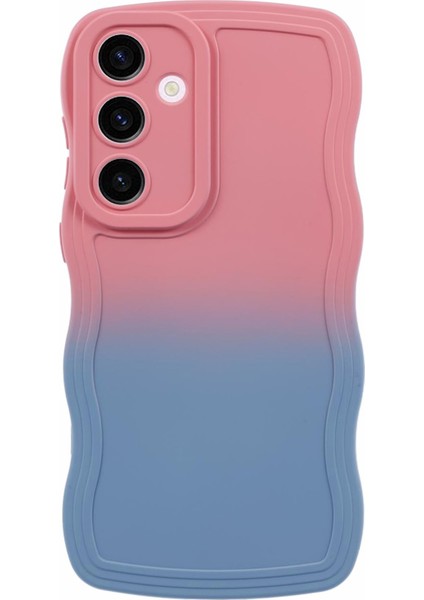 Samsung Galaxy S24+ Çift Renkli Kauçuklu Tpu Kılıfı Wavy Edge (Yurt Dışından)