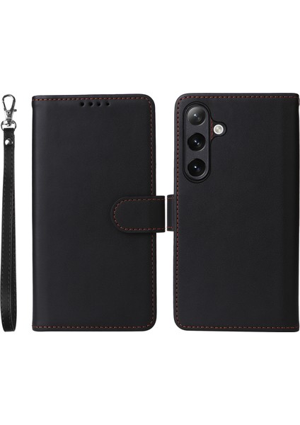 Samsung Galaxy S24+ Deri Kasa Telefon Cüzdan Çıkarılabilir (Yurt Dışından)