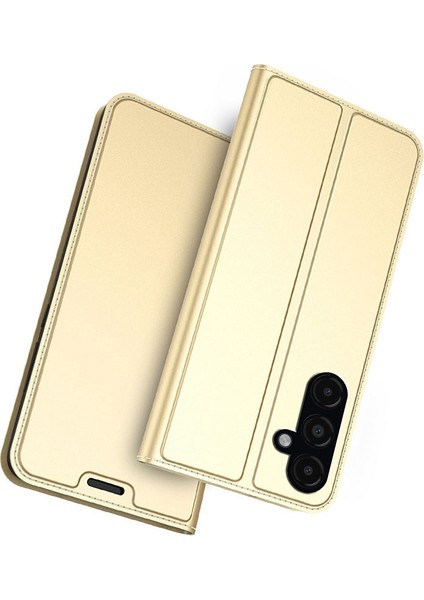 Samsung Galaxy S24+ Kart Tutucu Pu Deri Telefon Kapağı Çizelge Karşıtı Cep Telefonu Stand Kılıfı (Yurt Dışından)