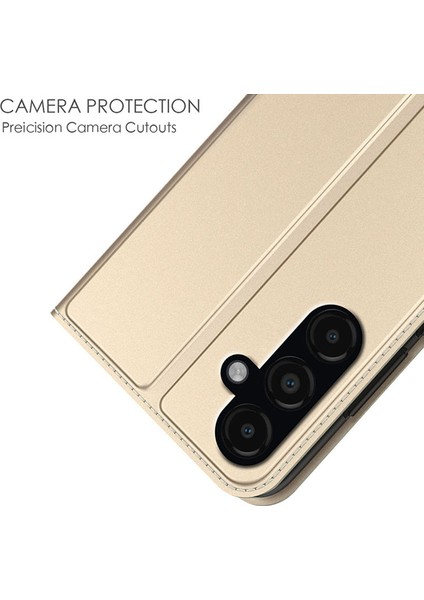 Samsung Galaxy S24+ Kart Tutucu Pu Deri Telefon Kapağı Çizelge Karşıtı Cep Telefonu Stand Kılıfı (Yurt Dışından) fırsatları