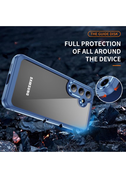 Samsung Galaxy S24+ Tpu+ Akrilik Kılıf Metal Lens Çerçevesi Ultra Şeffaf (Yurt Dışından) fiyatları