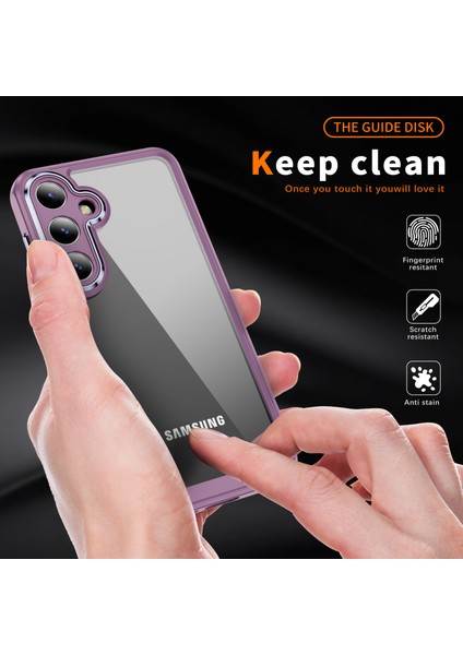 Samsung Galaxy S24+ Tpu+ Akrilik Kılıf Metal Lens Çerçevesi Ultra Şeffaf (Yurt Dışından) fırsatları