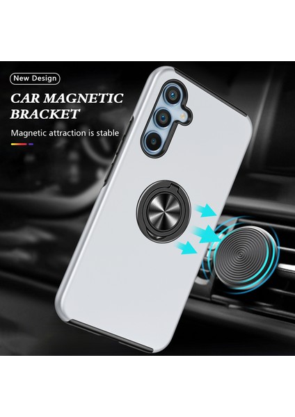 Samsung Galaxy S24+ Slim-Fit Pc+ Tpu Kapağı Ring Kickstand (Yurt Dışından) fiyatları