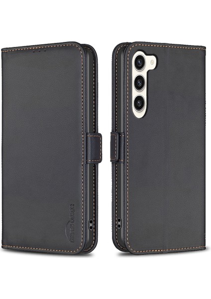 Samsung Galaxy S24 Pu Deri Kart Sahibi Telefon Kapağı (Yurt Dışından)