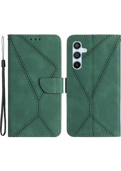 Samsung Galaxy S24+ Cilt Touch Cüzdan Deri Telefon Kapağı (Yurt Dışından)