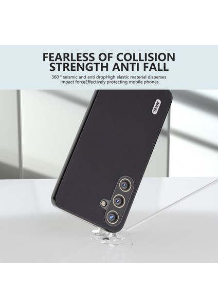 Samsung Galaxy S24+ Pu Deri+Pc+Tpu Arka Kapak Damla Koruması (Yurt Dışından)