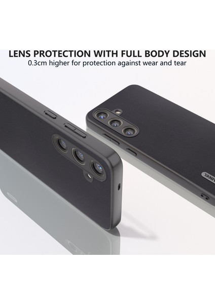Samsung Galaxy S24+ Pu Deri+Pc+Tpu Arka Kapak Damla Koruması (Yurt Dışından)