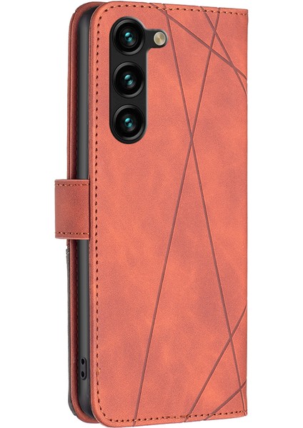 Samsung Galaxy S24 + Flip Telefon Kapağı Pu Deri Folio Telefon Kabuğu (Yurt Dışından) indirimleri
