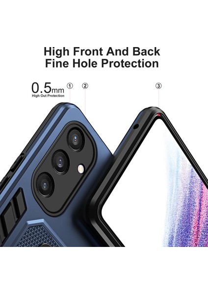 Samsung Galaxy S24 Kickstand Finger Yüzük Strap Pc+Tpu Kaymaz Telefon Geri Kapağı (Yurt Dışından) fiyatları