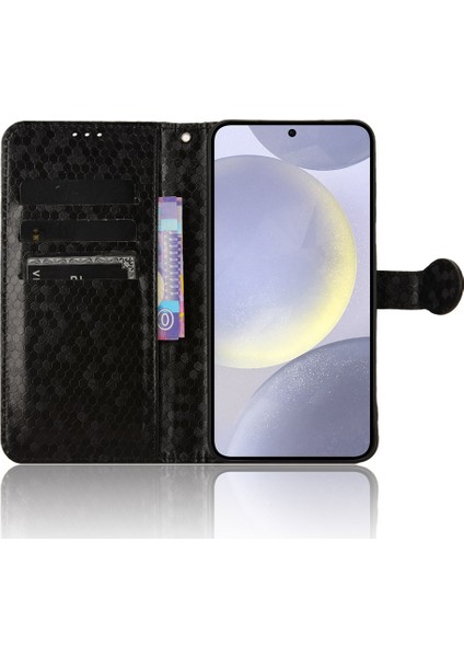 Samsung Galaxy S24 Şok Geçirmez Deri Cüzdan Standı Telefon Kasası (Yurt Dışından) fırsatları