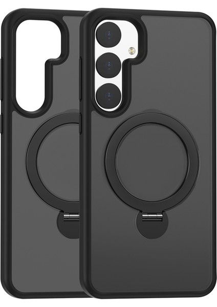 Samsung Galaxy S24 Manyetik Telefon Kılıfı 360 Derece Ring Halkası Kickstand (Yurt Dışından)