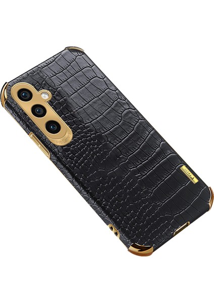 Samsung Galaxy S24 Timsah Dokusu 6d Elektraplama Şok Geçirmez Kapak (Yurt Dışından)