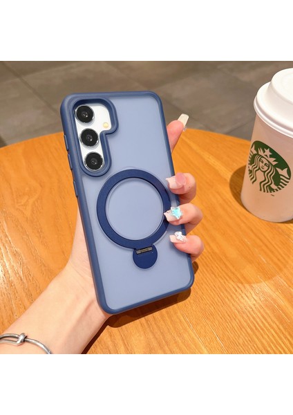 Samsung Galaxy S24 Manyetik Telefon Kılıfı 360 Derece Ring Halkası Kickstand (Yurt Dışından) indirimleri
