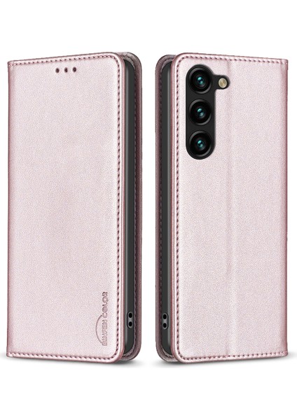 Samsung Galaxy S24 Kart Tutucu Pu Deri Cep Telefonu Kapağı (Yurt Dışından)