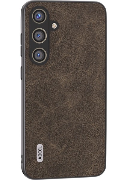 Samsung Galaxy S24 Litchi Doku Telefon Kılıfı Pu Deri+Pc+Tpu Çizgiye Dönüş Kapak (Yurt Dışından)