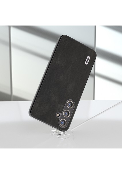 Samsung Galaxy S24 Şok Geçirmez Pu Deri+Pc Retro Telefon Koruma Kapağı (Yurt Dışından) fiyatları