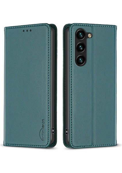 Samsung Galaxy S24 Kart Tutucu Pu Deri Cep Telefonu Kapağı (Yurt Dışından)