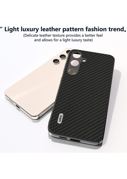 Samsung Galaxy S24 Karbon Fiber Doku Pu Deri+Pc+Tpu Telefon Kapağı (Yurt Dışından) fırsatları