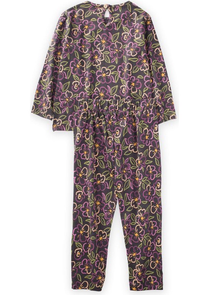 Desenli Pijama Takim Antrasit fiyatları