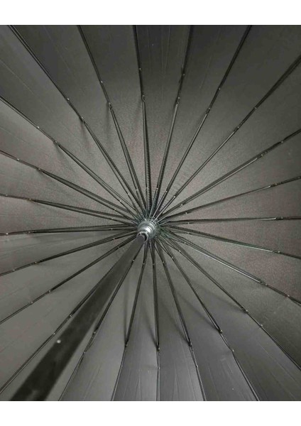 24 Telli Kaliteli Dayanıklı Protokol Şemsiye Çoban Şemsiye Geniş Büyük Boy