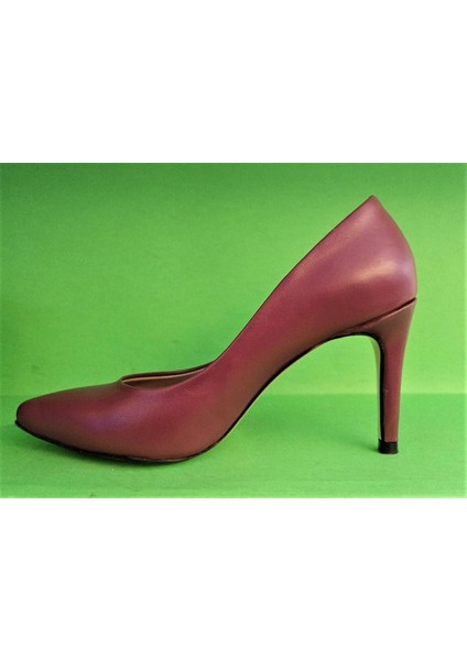 Nish N4292 Kadın Hakiki Deri Kasik Stiletto Ayakkabı modelleri