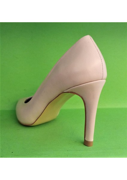Nish N4292 Kadın Hakiki Deri Kasik Stiletto Ayakkabı