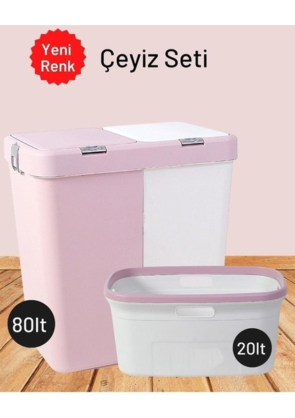 Motek Ikili Kirli Çamaşır Sepeti ve Çamaşır Selesi Ikili Set Pudra-Beyaz fiyatları