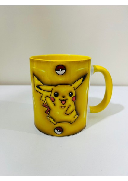 Pikachu Pokemon 3D Kupa Bardak