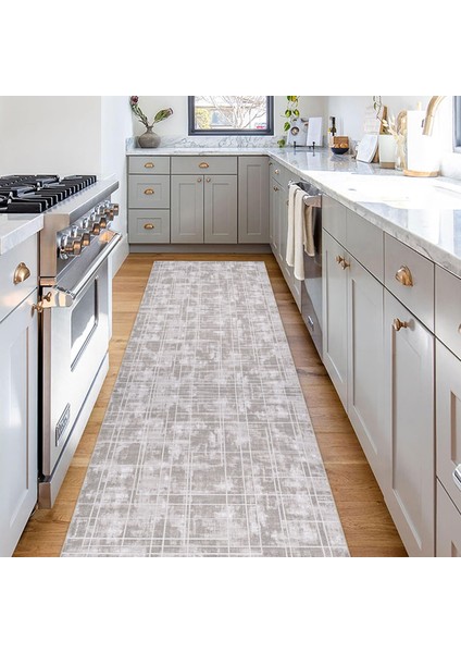 Modern Dijital Baskı Dört Mevsim Yıkanabilir Kaymaz Taban Salon Halısı Mutfak Halısı Yolluk modelleri