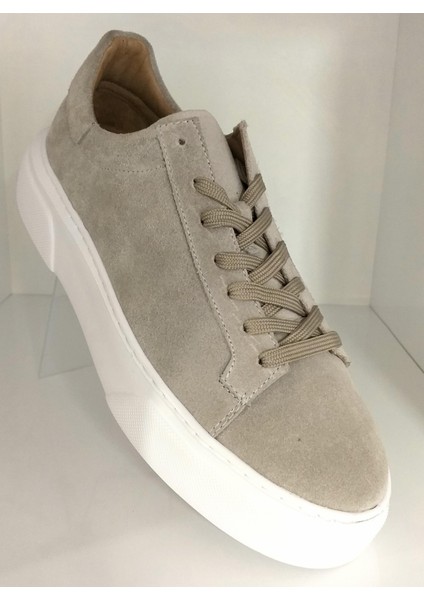 Bagsshoes 2501 Footcap Erkek Deri Yüksek Taban Premium Sneaker Ayakkabı