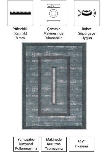 Modern Dijital Baskı Dört Mevsim Yıkanabilir Kaymaz Taban Salon Halısı Mutfak Halısı Yolluk fırsatları