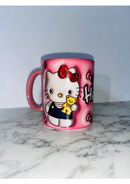 Hello Kitty 3D Kupa Bardak