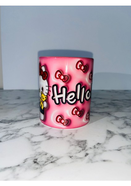 Hello Kitty 3D Kupa Bardak