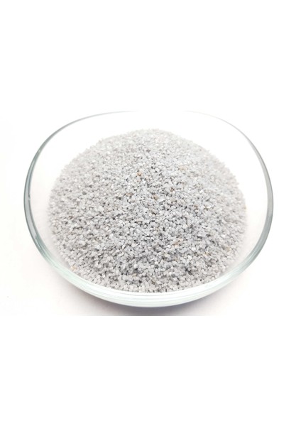 Dekoratif Gri Renkte (1-2 Mm) Kum 350 Gr