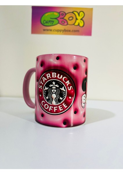 Starbucks Minnie Mouse 3D Baskılı Kupa