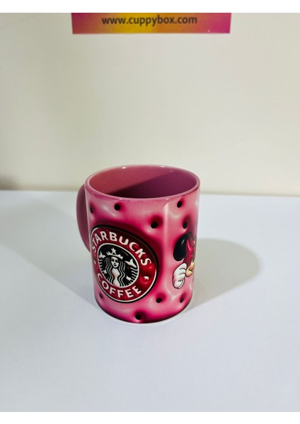 Starbucks Minnie Mouse 3D Baskılı Kupa