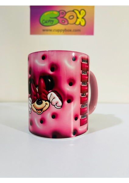 Starbucks Minnie Mouse 3D Baskılı Kupa