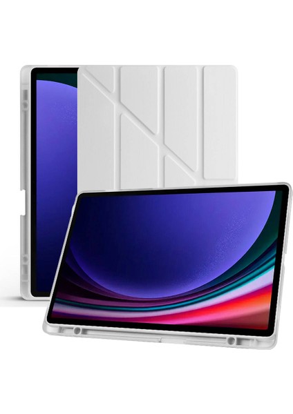 Samsung Galaxy Tab S9 Fe Plus X610 12.4 Inç Katlanabilir Kalemlikli Standlı Akıllı Kılıf