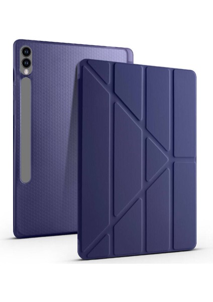 Samsung Galaxy Tab S9 Plus X810 12.4 Inç Katlanabilir Kalemlikli Standlı Akıllı Kılıf