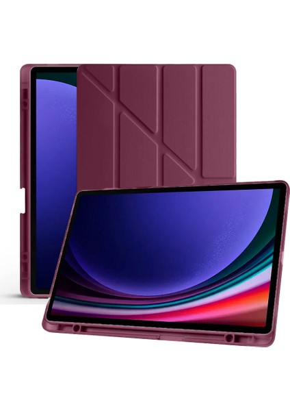 Samsung Galaxy Tab S9 Plus X810 12.4 Inç Katlanabilir Kalemlikli Standlı Akıllı Kılıf indirimleri