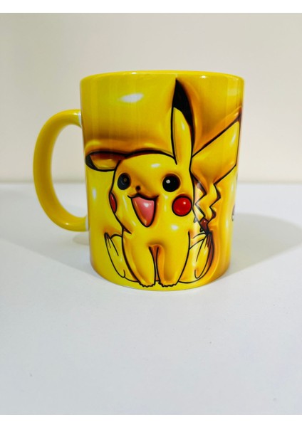 Pokemon Pika 3D Baskı Kupa Bardak