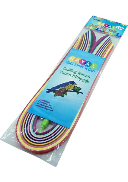 Quilling Seti Ince Set 20 Paket