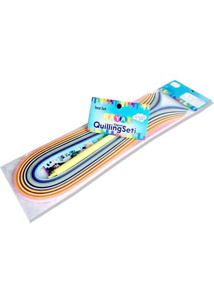 Quilling Seti Ince Set 20 Paket