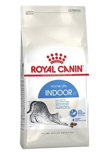 Royal Canin Indoor 27 Adult Yetişkin Kedi Maması 2 kg