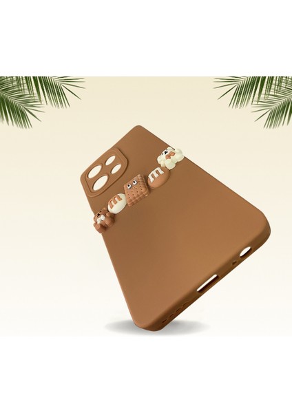 Xiaomi Redmi Note 13 5g Kılıf 3D M Bear Kamera Korumalı Silikon Kapak modelleri