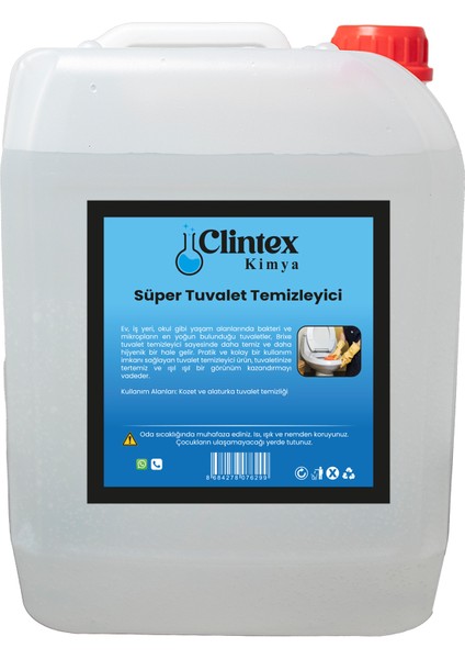 Süper Tuvalet Temizleyici 5 Lt