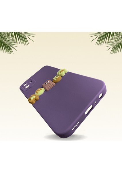 Samsung Galaxy A05 Kılıf 3D M Bear Kamera Korumalı Silikon Kapak