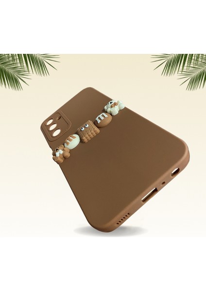 Samsung Galaxy A15 Kılıf 3D M Bear Kamera Korumalı Silikon Kapak fiyatları
